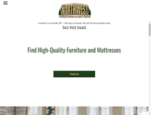 Tablet Screenshot of northwestfurnitureandmattress.com